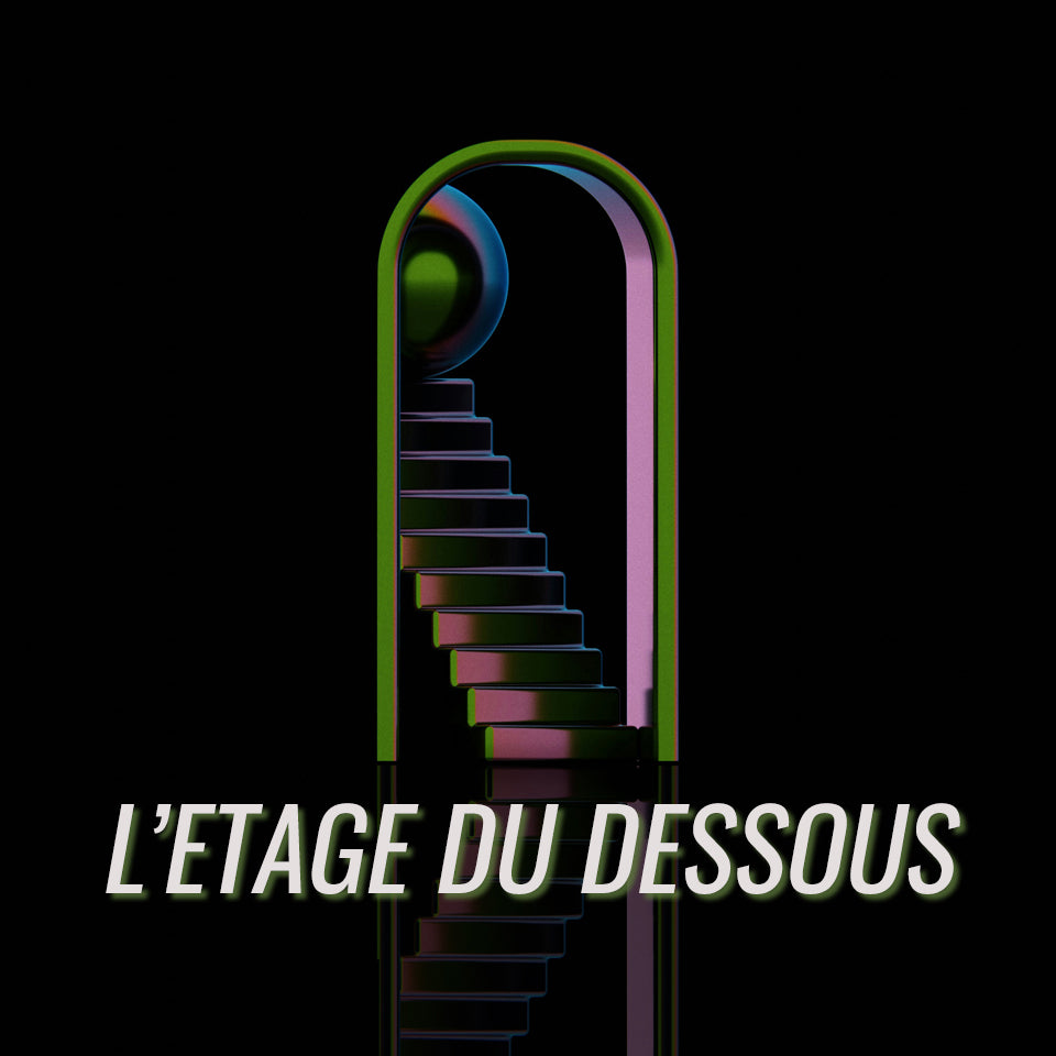 Logo officiel de l'étage du dessous, éditeur et distributeur indépendant de blu ray de cinéma bis