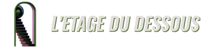 Logo boutique de l'étage du dessous, éditeur et distributeur indépendant de blu ray et dvd de cinéma bis.