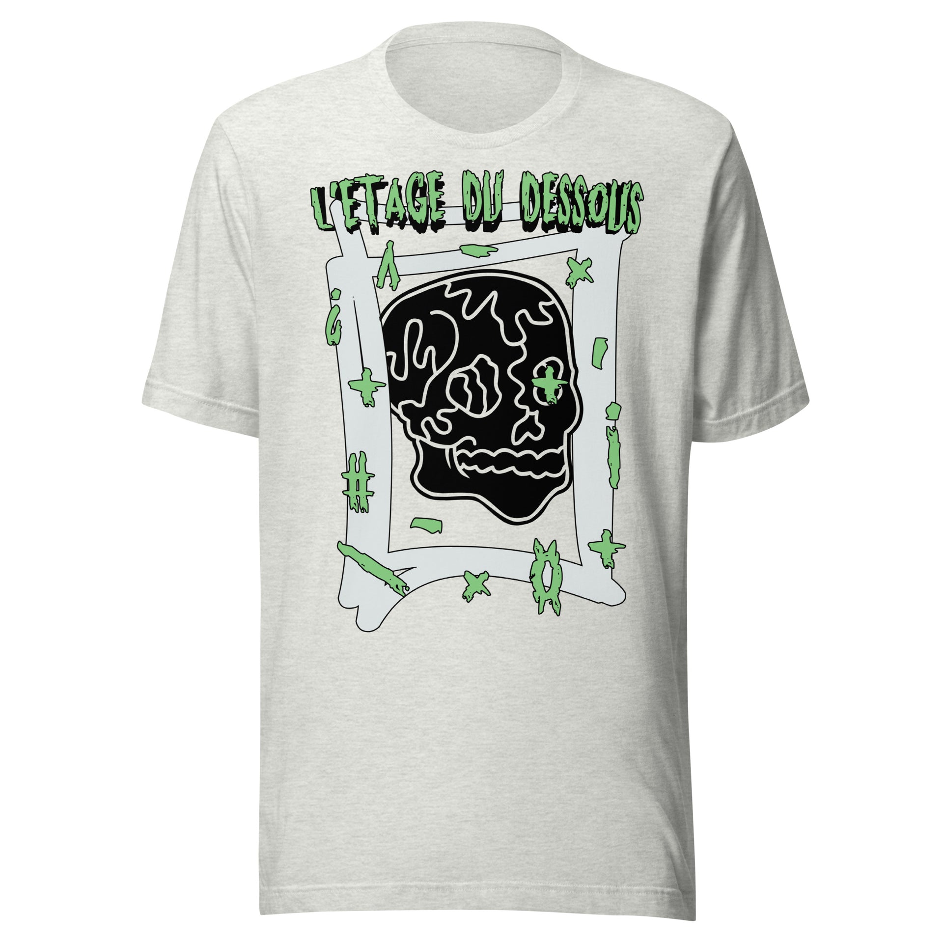 T-shirt skull city, la cité du crâne, design Kébologo, par l'artiste Olivier Barot T-shirt skull city, la cité du crâne, design Kébologo, par l'artiste Olivier Barot